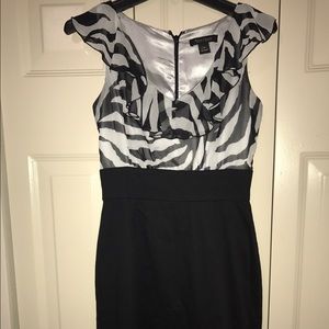 COPY - Black and white dress